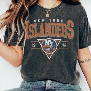 1972 New York Islanders Shirt, Crewneck New York Islanders Sweatshirt